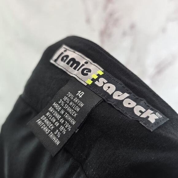 Jamie Sadock Skort Womens 14 Large Black Skort Stretch Mini Short Skinnylicious - Picture 3 of 11